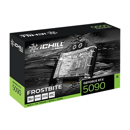 Buy INNO3D RTX 5090 Ichill Frostbite GPU